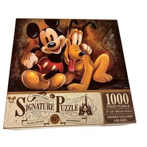 Disney Parks Pluto the Pup 85th Anniversary 1000 Piece Puzzle